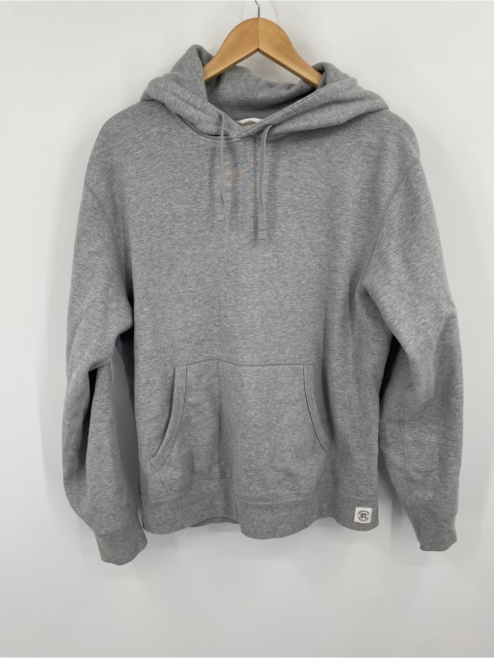 Reigning Champ Grey Pullover Hoodie Medium